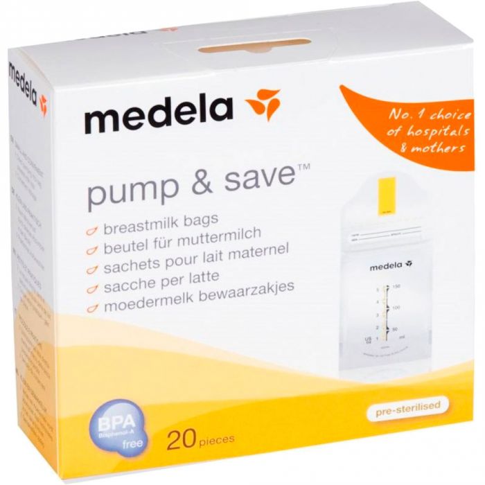 Пакети Medela Pump & Save для зберігання грудного молока №20 замовити