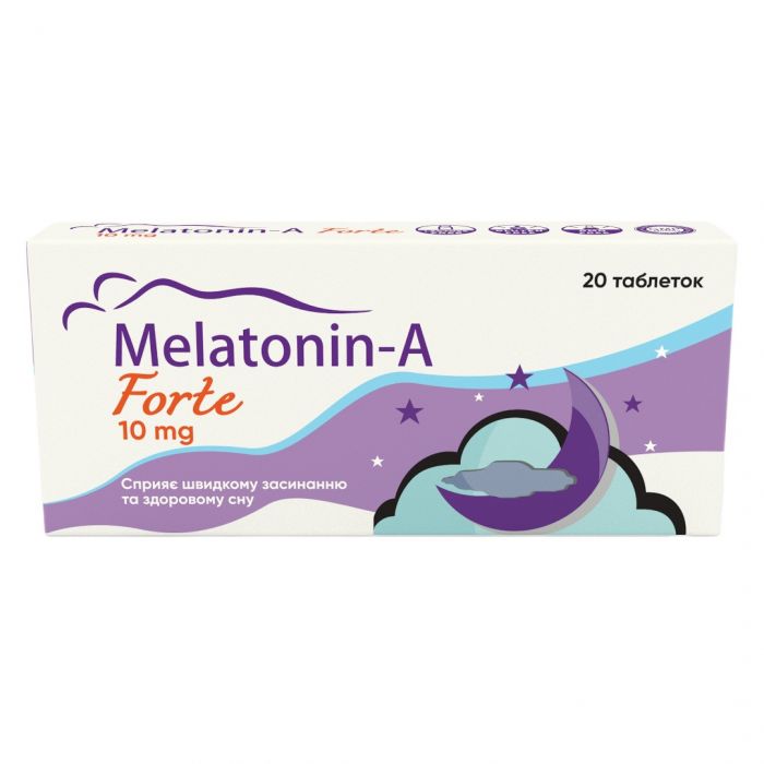 Мелатонин-А Форте таблетки №20 в аптеке