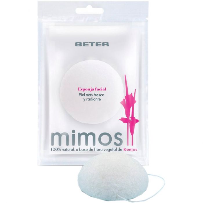 Спонж Beter (Бетер) Mimos многоразовый для очищения лица из конжака купить