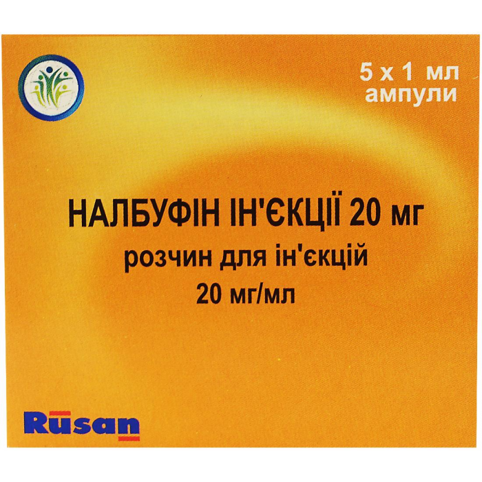 Налбуфин инъекции 20 мг/мл раствор ампулы №5 в аптеке