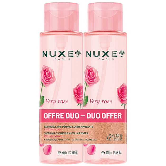 Набір Nuxe (Нюкс) Duo Very rose Вода міцелярна 2х400 мл в аптеці