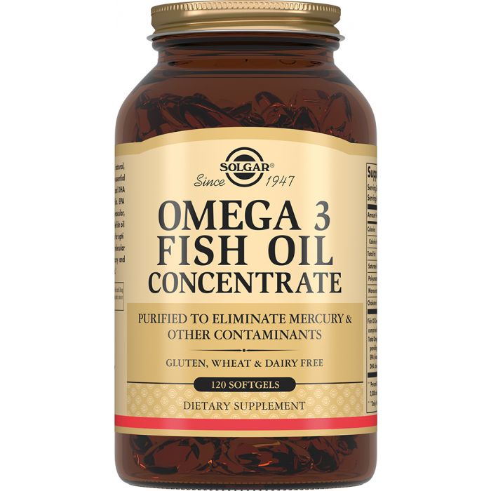 Solgar Омега-3 концентрат риб'ячого жиру капсули №120 в аптеці