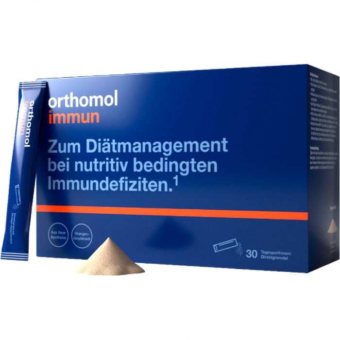 Orthomol Immun Directgranulat Апельсин (відновлення імунної системи) 30 днів саше №30 купити