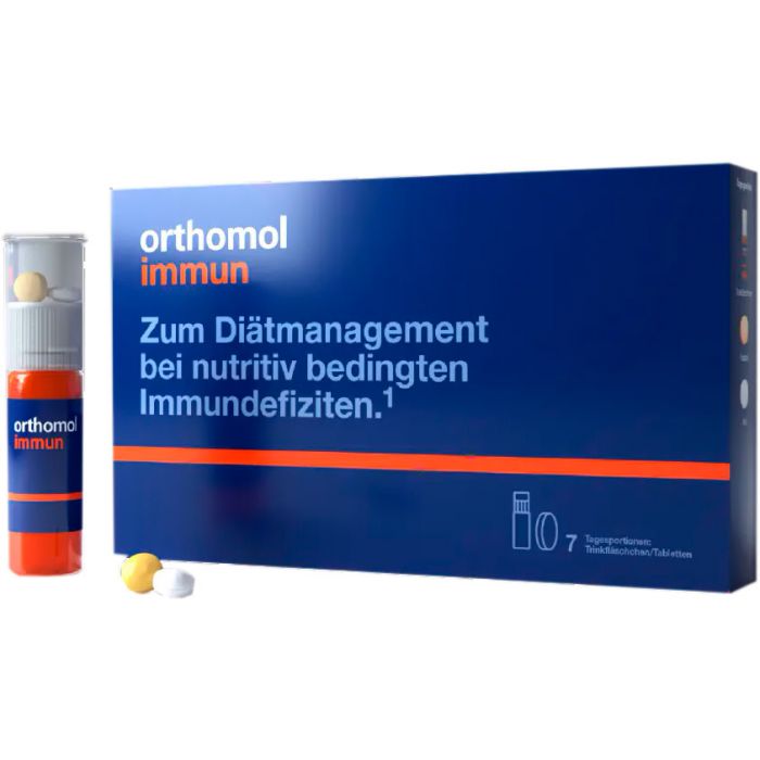 Orthomol Immun Directgranulat (відновлення імунної системи) 7 днів, питна пляшечка + таблетки №7 купити