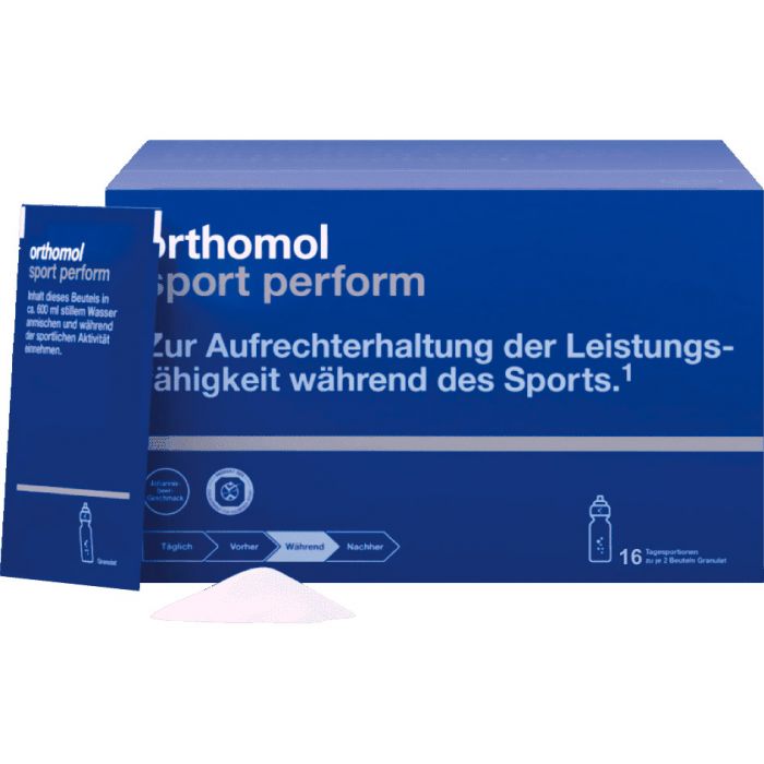Orthomol Sport Perform електролітний напій під час тренування, гранули №16 в інтернет-аптеці