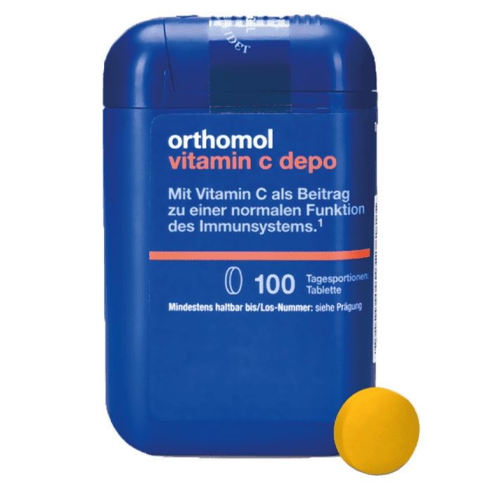 Orthomol (Ортомол) Vitamin C depo (для підтримки та профілактики імунної системи) 225 мг таблетки №100 ADD
