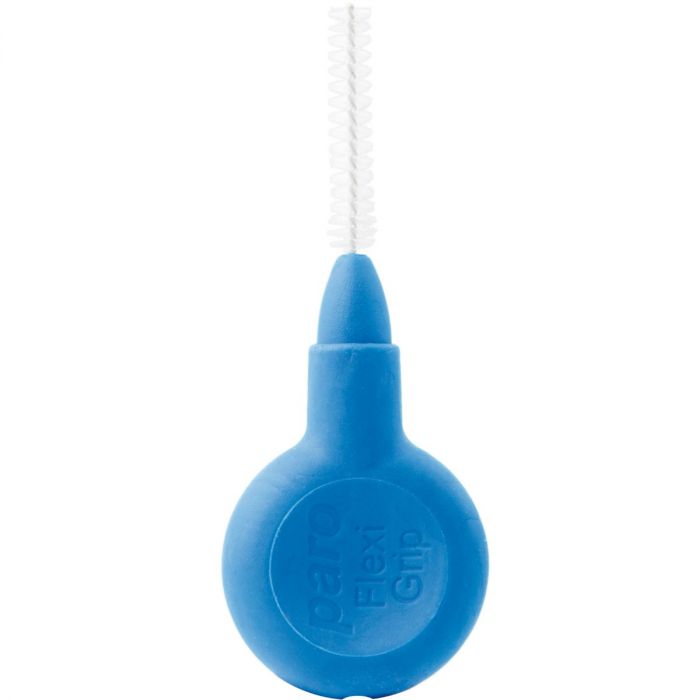 Міжзубні щітки Paro Swiss flexi grip, x-тонкі, 3.0 мм, сині, 4 шт. в аптеці