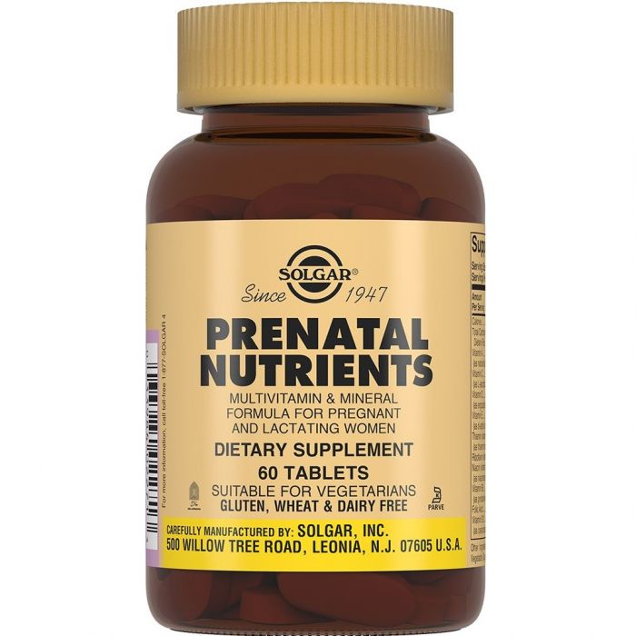 Solgar (Солгар) Prenatal Nutrients (Пренатабс) таблетки №60 в інтернет-аптеці