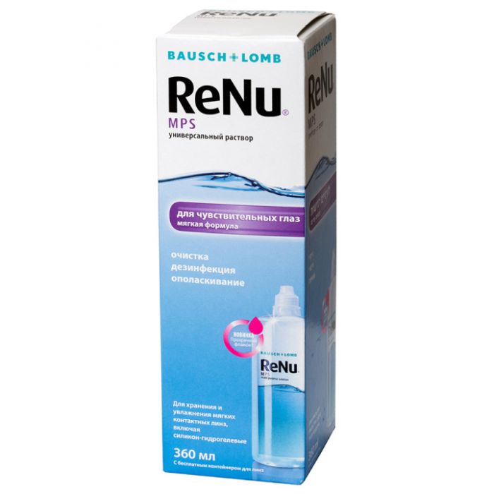 Renu MPS розчин для контактних лінз 360 мл в аптеці