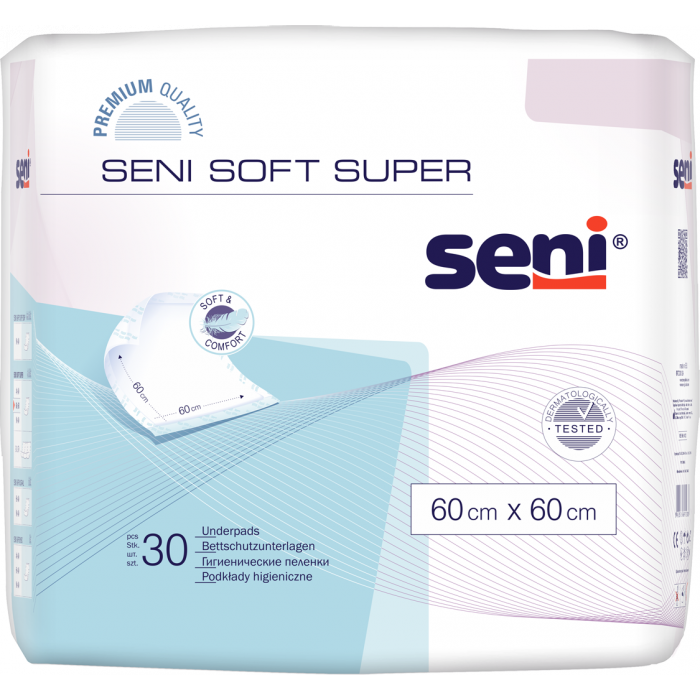 Пеленки Seni Soft детские 60х60см №30 недорого
