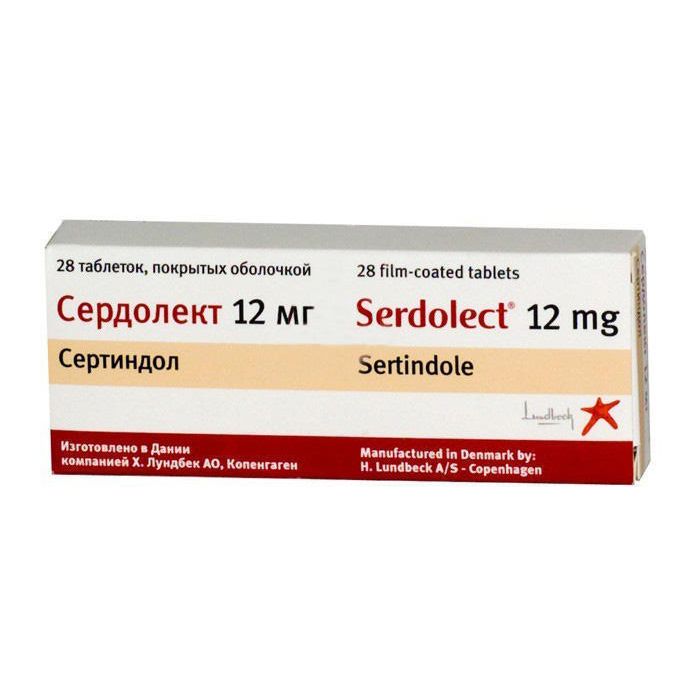Сердолект 12 мг таблетки №28 замовити