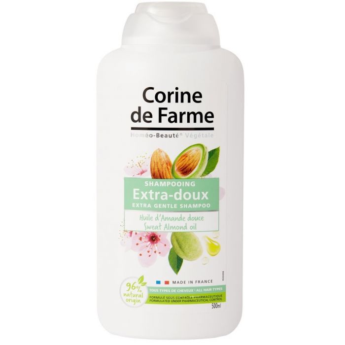Шампунь Corine De Farme (Корін Де Фарм) ніжний з олією солодкого мигдалю 500 мл  замовити