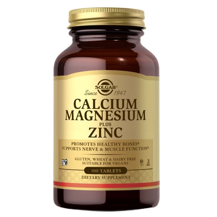 Solgar (Солгар) Calcium Magnesium Plus Zinc (Кальцій Магній Цинк) таблетки №100 в аптеці