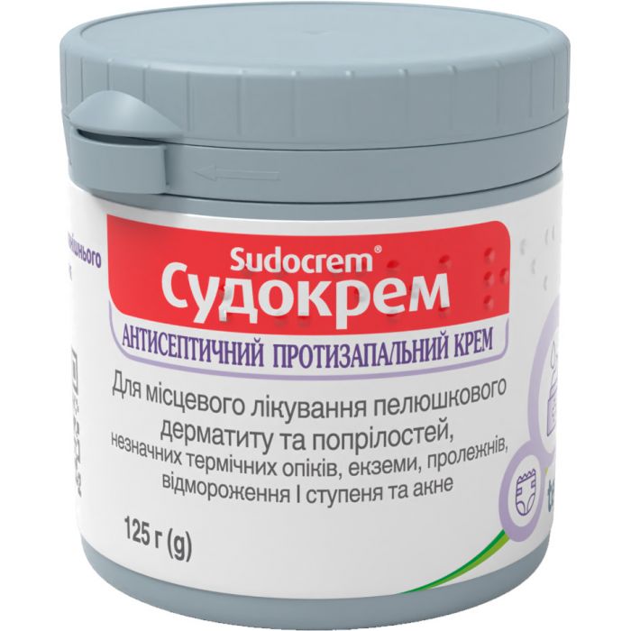 Судокрем 125 г крем для зовнішнього застосування №1 в інтернет-аптеці