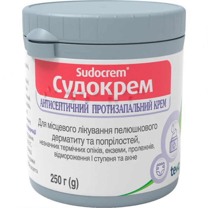 Судокрем 250 г крем для зовнішнього застосування №1 в аптеці