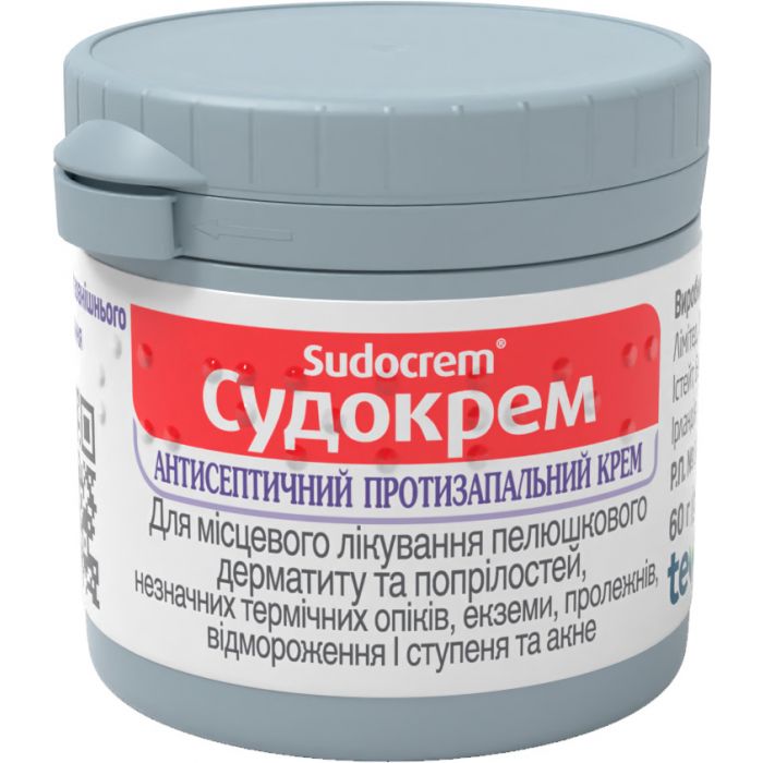Судокрем 60 г крем для зовнішнього застосування №1 ADD