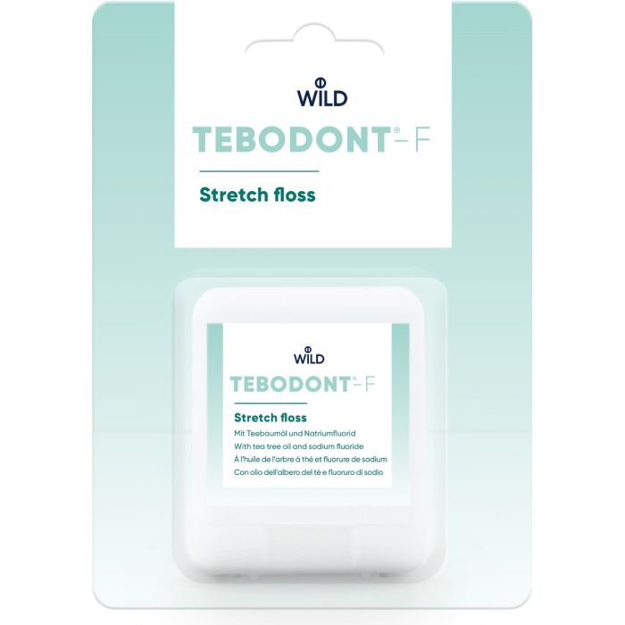 Зубная нить Tebodont с маслом чайного дерева и фторидом, 50 м в аптеке