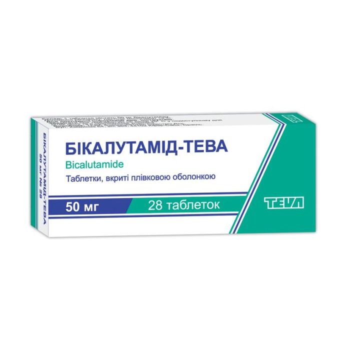 Бікалутамід-Тева 150 мг таблетки №28 ціна