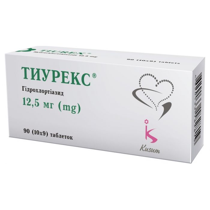 Тиурекс 12,5 мг таблетки №90 недорого