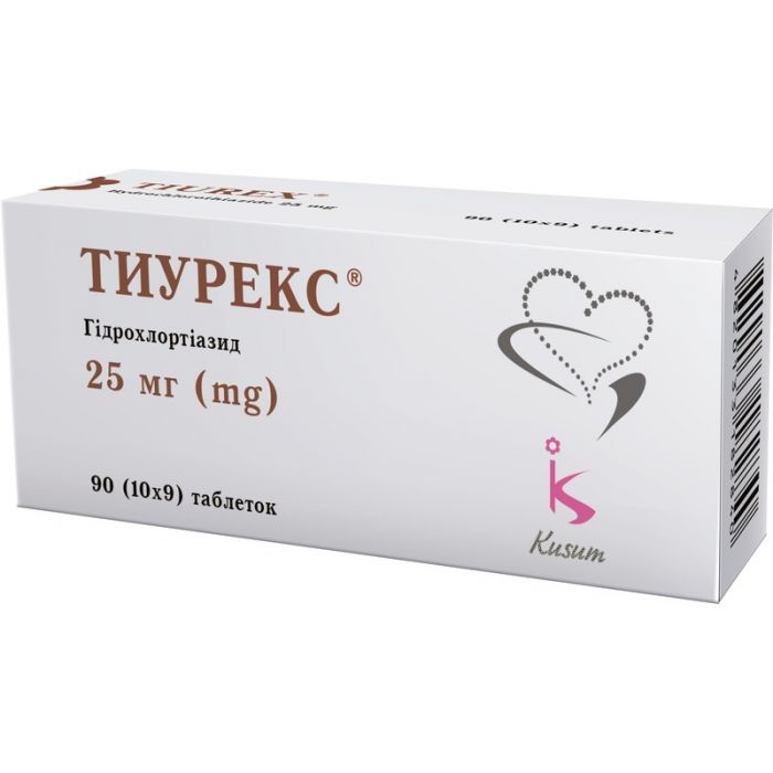 Тиурекс 25 мг таблетки №90 недорого