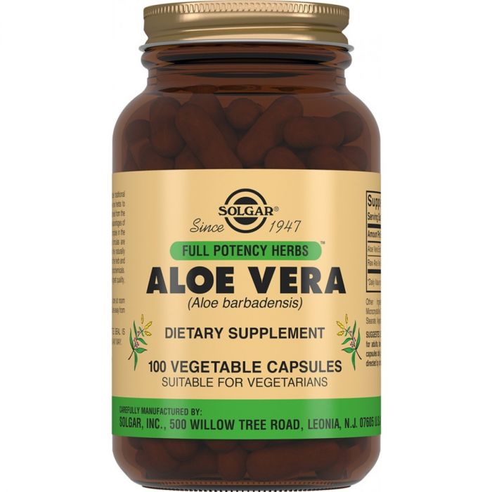Solgar (Солгар) Aloe Vera (Алоэ Вера) 476 мг капсулы №100 недорого