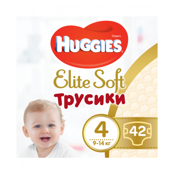 Трусики Huggies Pants L(4) Mega Elite Soft 42x2 в інтернет-аптеці