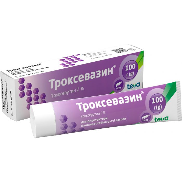 Троксевазин 2% гель 100 г