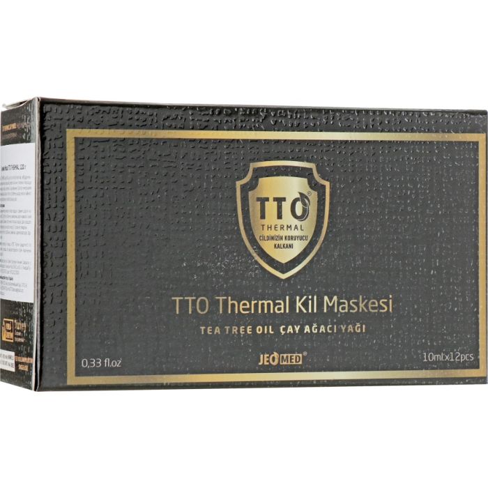 Маска TTO Thermal Глиняна для обличчя 12 шт коробка 120 г ADD
