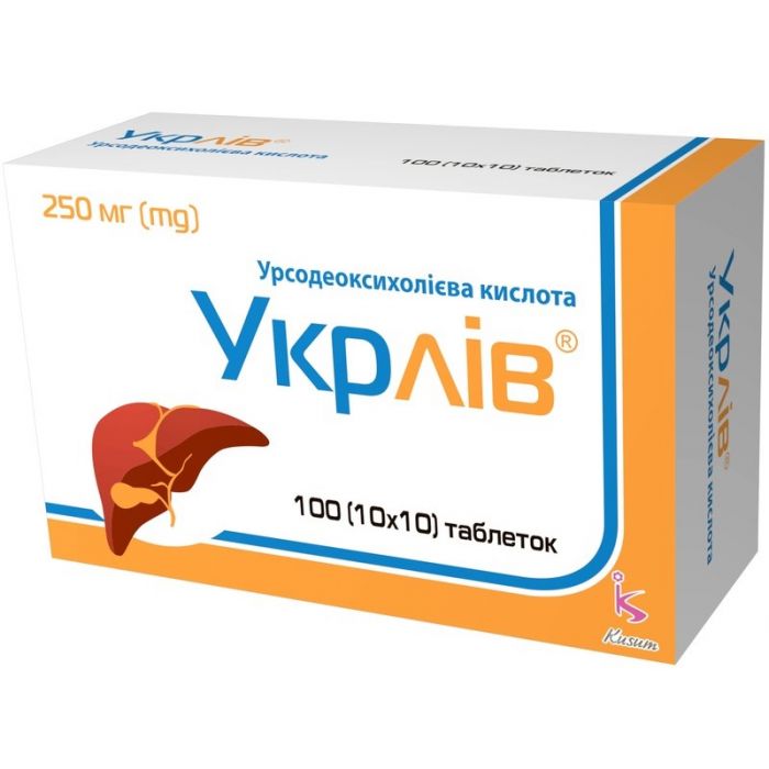 Укрлів 250 мг таблетки №100 в Україні