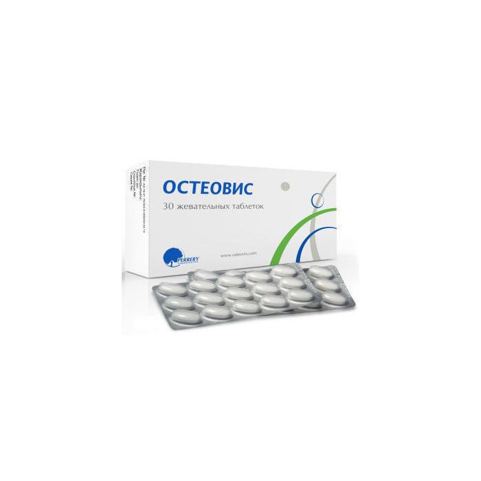 Остеовис 1,5 г таблетки жевательные №30 в Украине