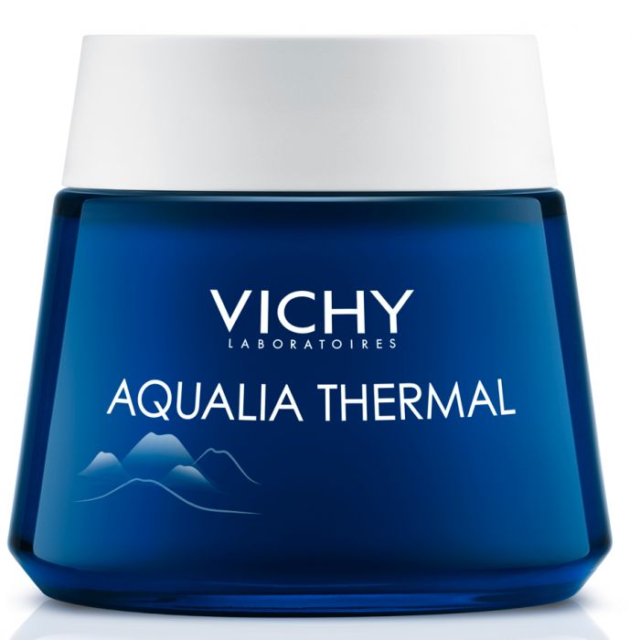 Крем-гель Vichy Aqualia Thermal Нічний Спа для глибокого зволоження усуває ознаки втоми 75 мл ціна