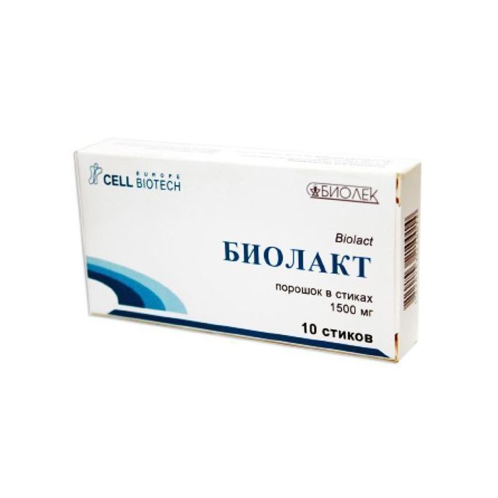 Биолакт порошок 1500 мг пакеты №10 в интернет-аптеке