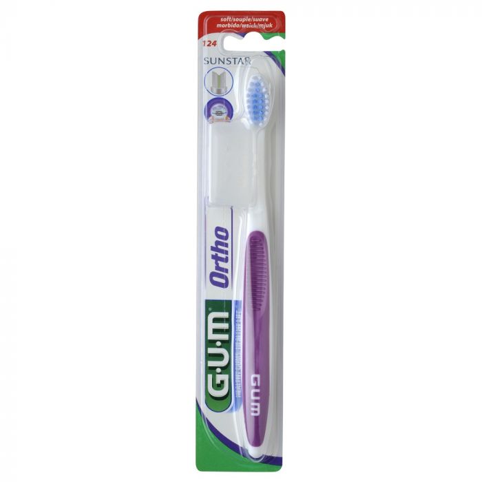 Зубна щітка Gum Orthodontic, асортимент, 1 шт. в інтернет-аптеці