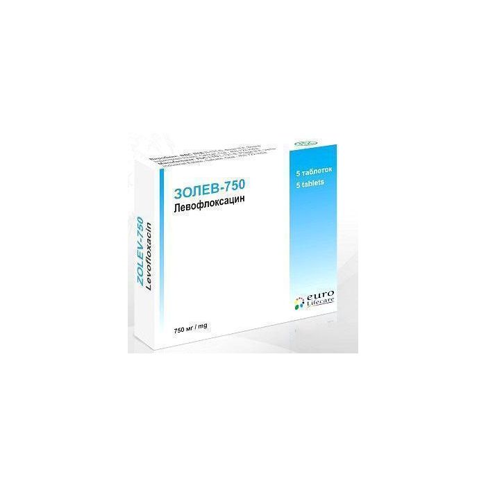 Золев-750 750 мг таблетки №5  в інтернет-аптеці
