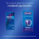Презервативи латексні з силіконовою змазкою DUREX  Extra Safe (потовщені для максимальної надійністі), 12 шт. фото