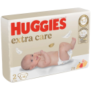 Підгузки Huggies (Хаггіс) Extra Care розмір 2 (3-6 кг) №58 мініатюра фото №2 Підгузки Huggies (Хаггіс) Extra Care розмір 2 (3-6 кг) №58 ADD