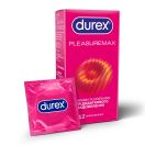 Презервативы латексные с силиконовой смазкой DUREX Pleasuremax (с ребрами и точками), 12 шт. в интернет-аптеке