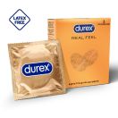 Презервативы из синтетического латекса с силиконовой смазкой DUREX Real Feel (натуральные ощущения), 3 шт. (безлатексные) заказать