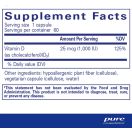 Pure Encapsulations Vitamin D3 (Витамин D3) 1000 МЕ капсулы №60 миниатюра фото №2 Pure Encapsulations Vitamin D3 (Витамин D3) 1000 МЕ капсулы №60 в интернет-аптеке