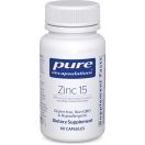 Pure Encapsulations Zinc Цинк піколінат 15 мг капсули №60 мініатюра фото №1