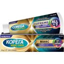 Крем фиксирующий для зубных протезов Корега (Corega) Сила Макс Все в Одном без вкуса, 40 г в интернет-аптеке