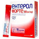 Ентерол форте 500 мг пакети №10 замовити