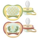 Пустушка Avent (Авент) Ultra Air Нічна, 0-6 місяців, 2 шт. SCF376/27 в аптеці