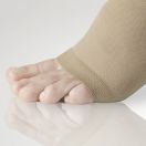 Панчохи з фіксуючою стрічкою Клас компресії-2 бежеві з відкритим носком Lastofa cotton Ccl. 2 A-G (р.IV) в Україні