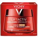 Крем-гель Vichy (Віші) Liftactiv Collagen Specialist 16-денний антивіковий з ко-бондінг технологією для корекції 16 ознак старіння шкіри обличчя SPF50 50 мл в інтернет-аптеці