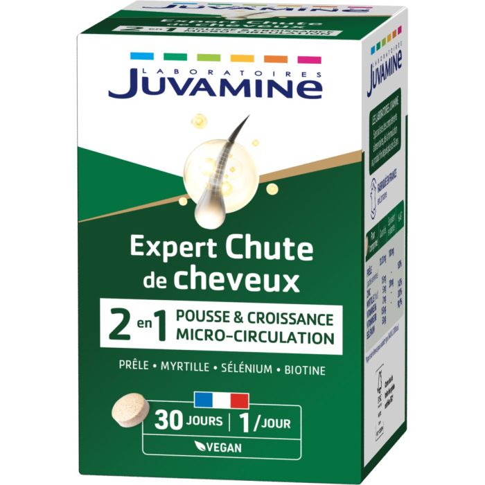 Juvamine (Жувамін) Від випадіння волосся таблетки №30