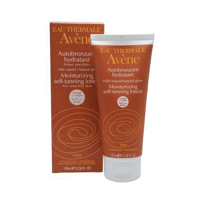 Лосьйон Avene для автозасмаги/зволоження для чутливої шкіри обличчя та тіла  