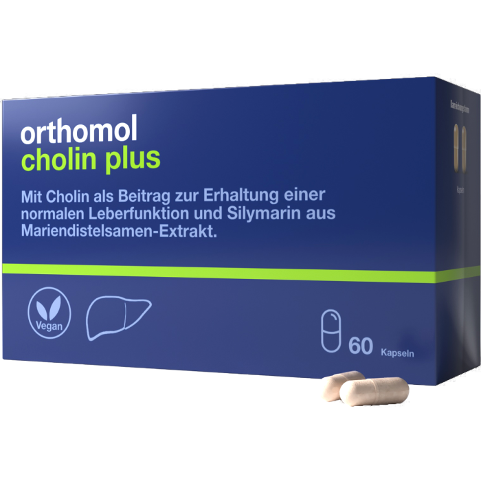 Orthomol (Ортомол) Cholin Plus (для печінки) капсули №60