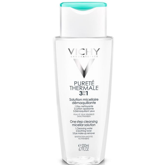 Міцелярна рідина Vichy Purete Thermal для зняття макiяжу з обличчя 200 мл