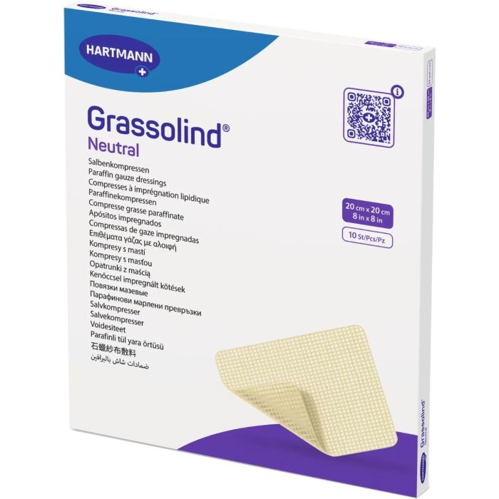 Повязка мазевая Grassolind 20 см х 20 см №10